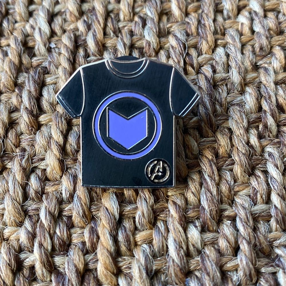 Marvel hawkeye t shirt mystery hidden disney pin